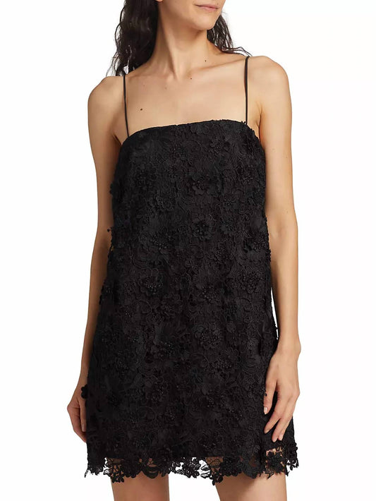 Zimmermann - Raie Lace Flower Mini Dress