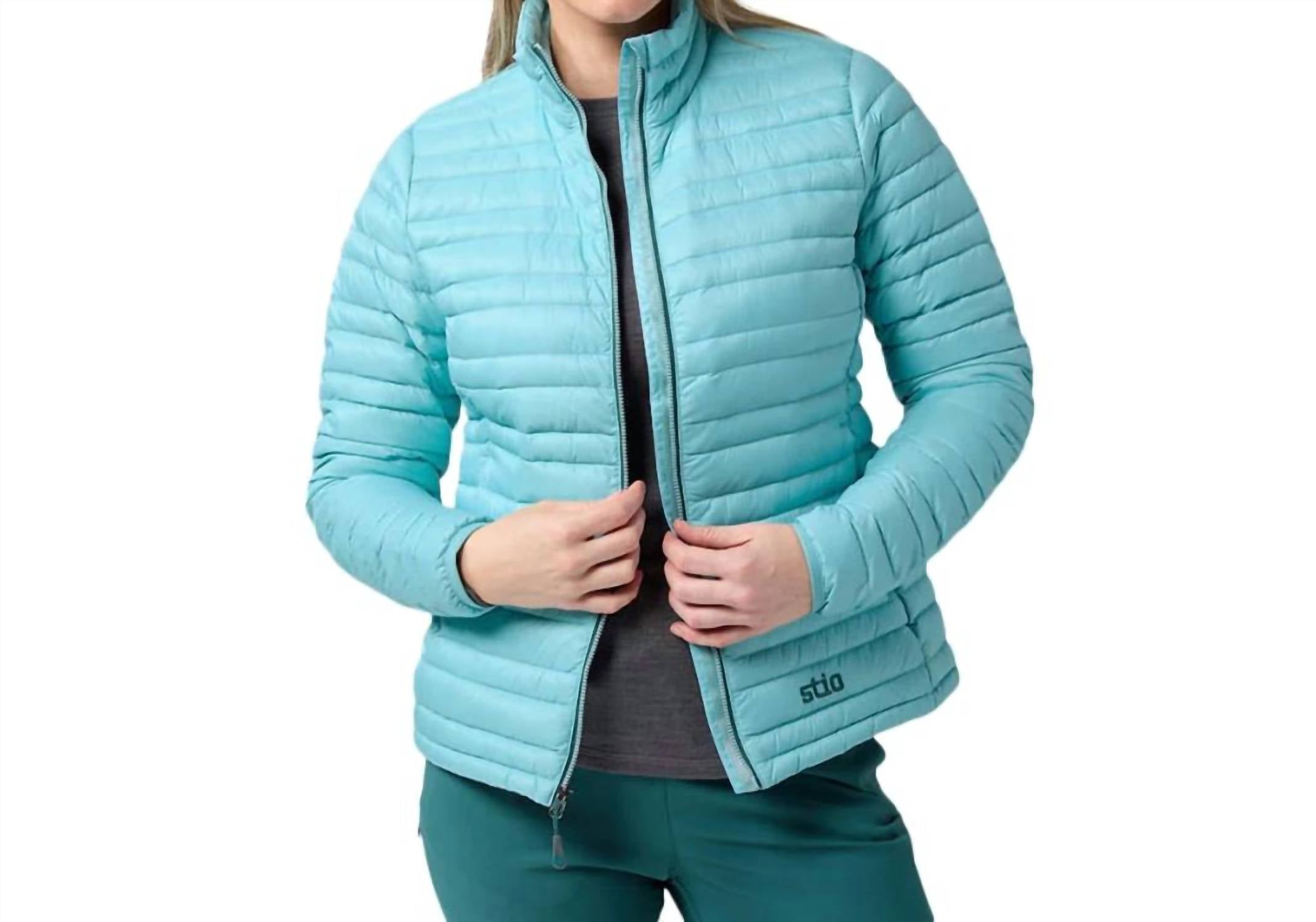 stio Pinion Down Sweater Jacket in horizon - women's jacket