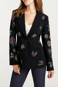 Cinq A Sept - Heatset Pansy Garden Cheyenne Blazer