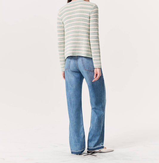 Rag & Bone - Jace Striped Cotton-blend Lady Cardigan