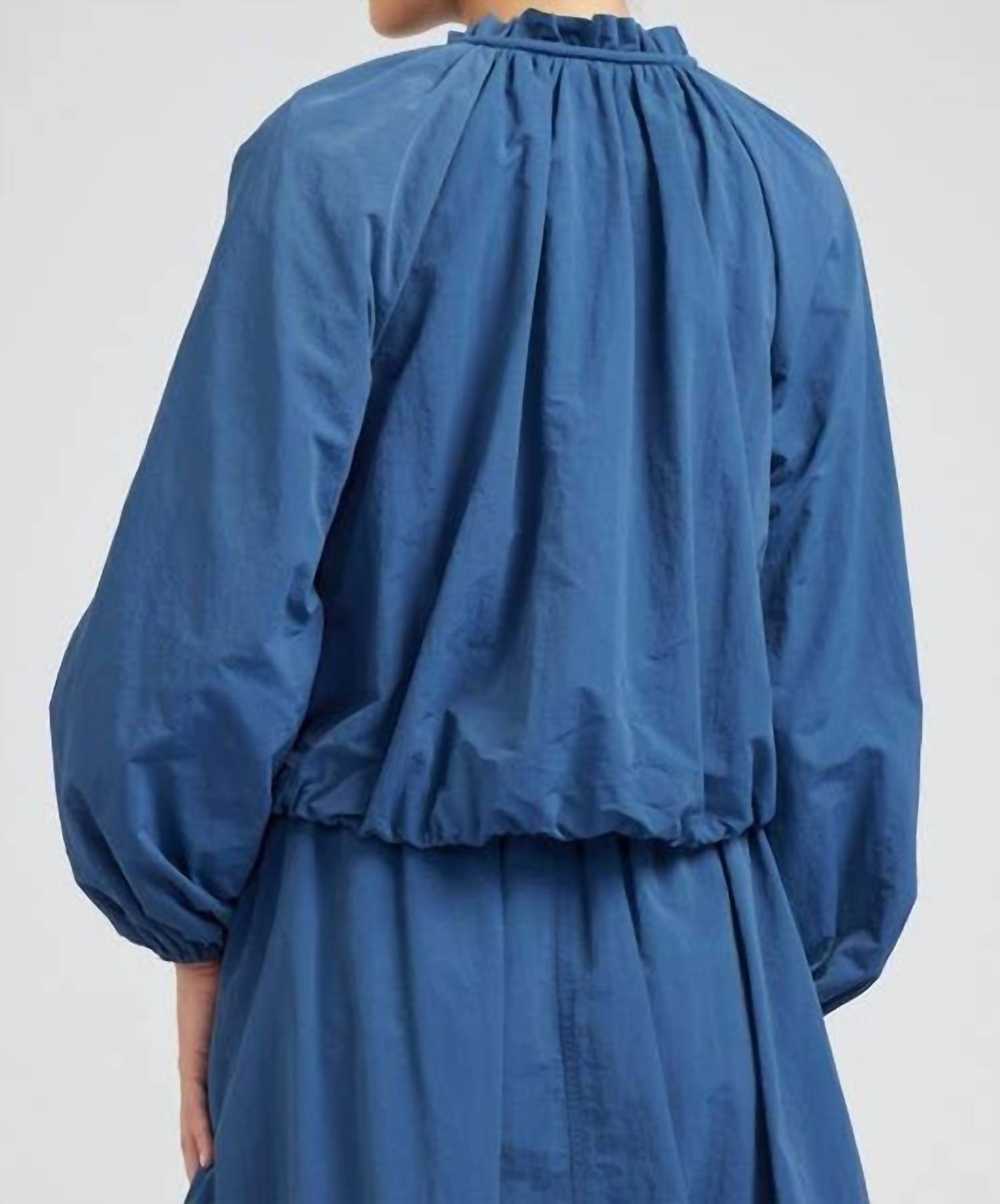 Current Air - Bubble Hem Bomber Jacket