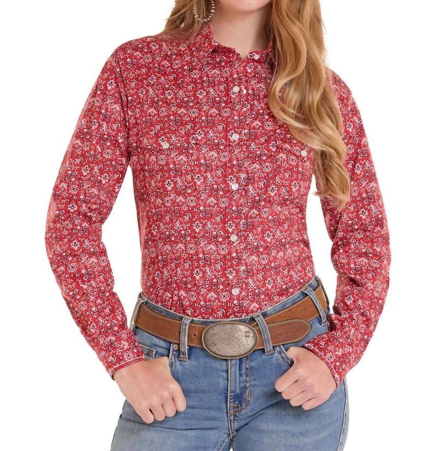 Panhandle - Bandana Style Rough Stock Shirt