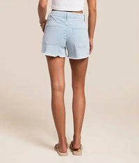 Vervet By Flying Monkey - Striped High Rise Stretch Short