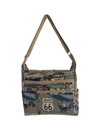 Route 66 - Unisex Tapestry Crossbody Bag