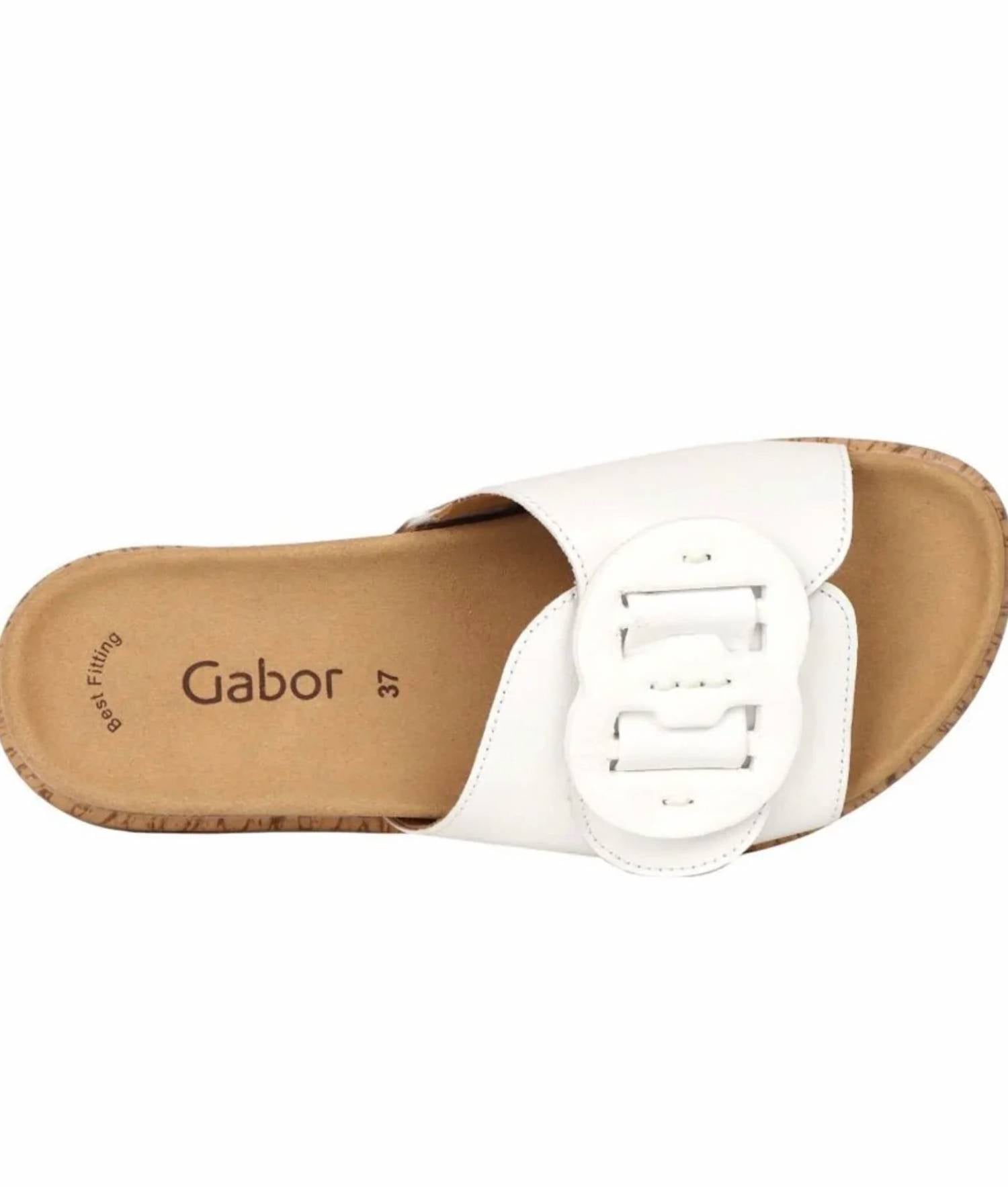 Gabor - Women's Leather Adjustable Buckle Sandal