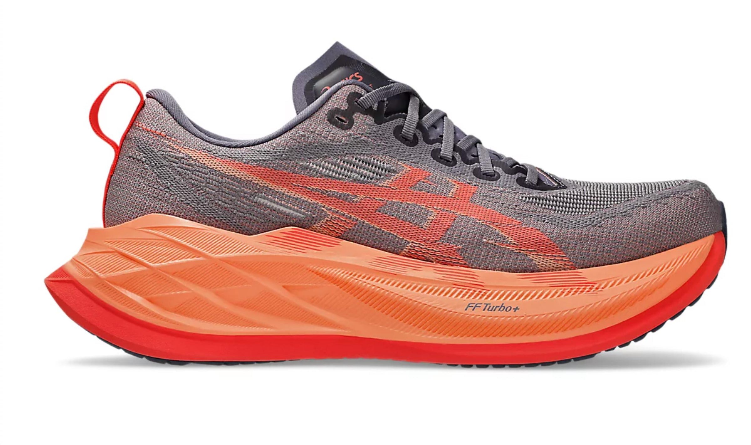 ASICS Men's Superblast 2 Shoes in grey purple coral reef - men's sneaker