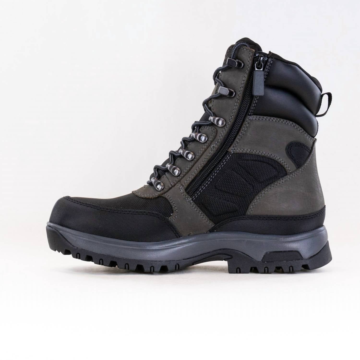 Dunham Men's 8000 Works Waterproof 8-inch Ubal Boots in black castle rock - men's boots - view 6