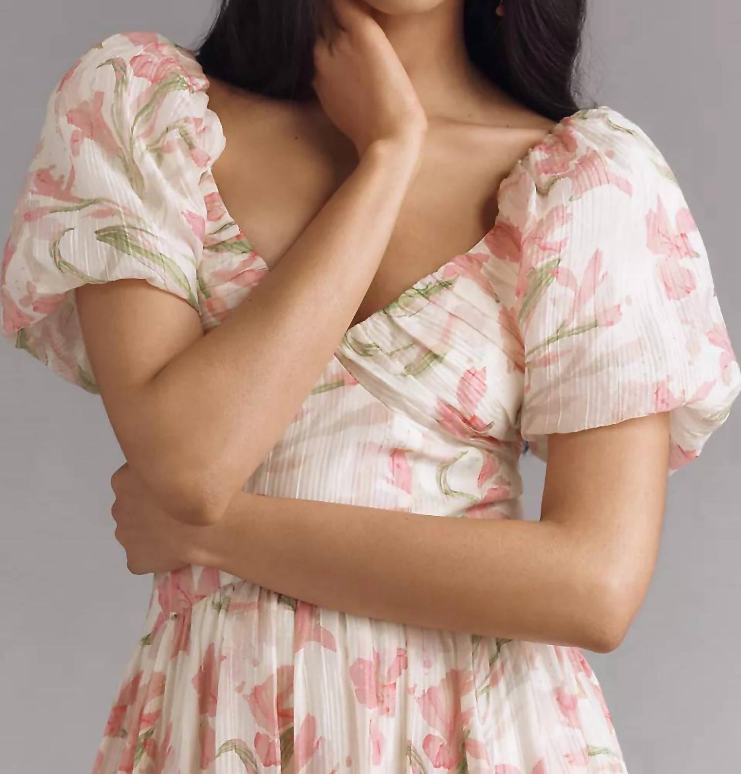 Astr - Sasilia Puff Sleeve Dress