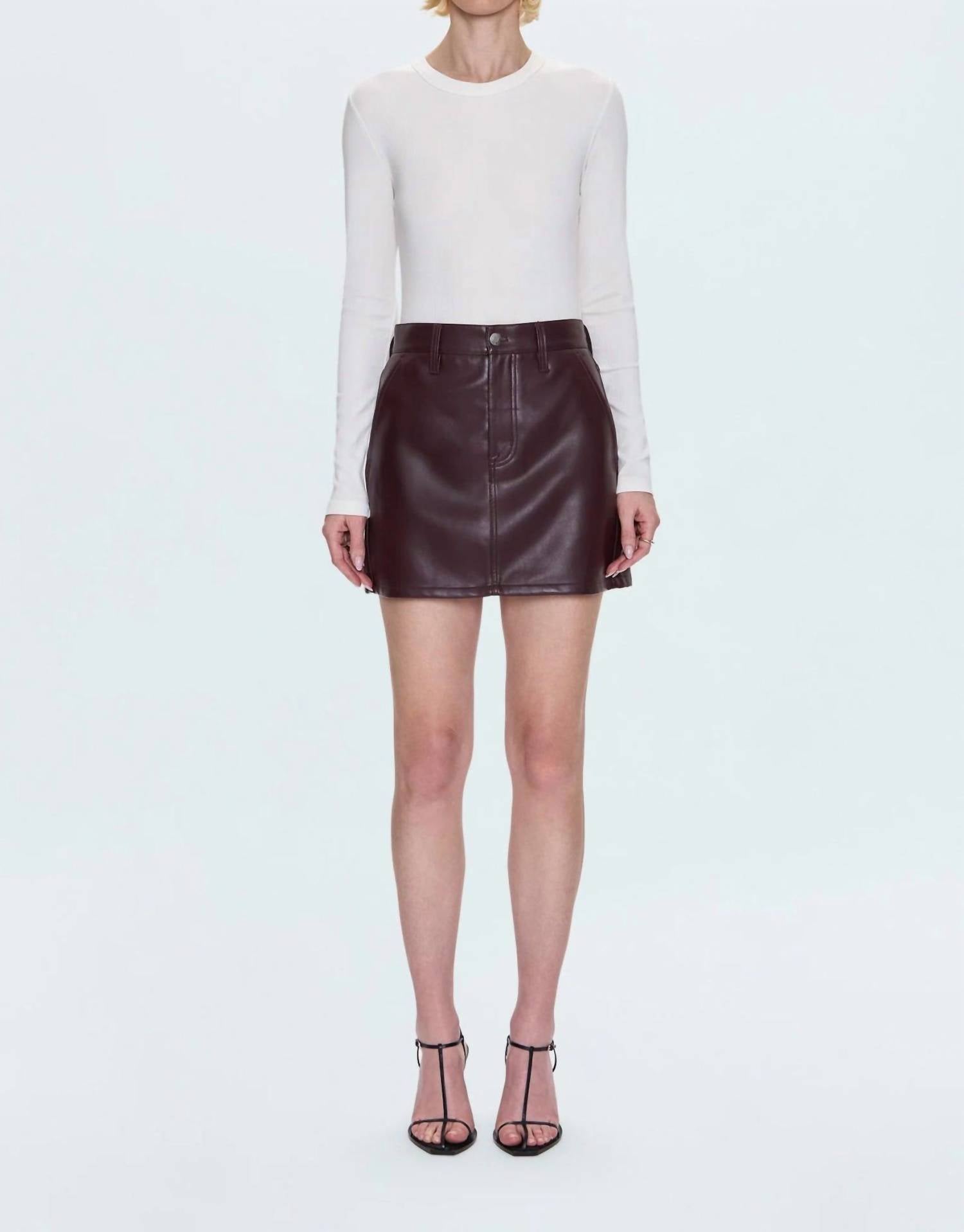 Pistola - Abi High Rise Mini Skirt