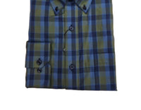 F/X Fusion - Men's Stacked Check Button Up Shirt