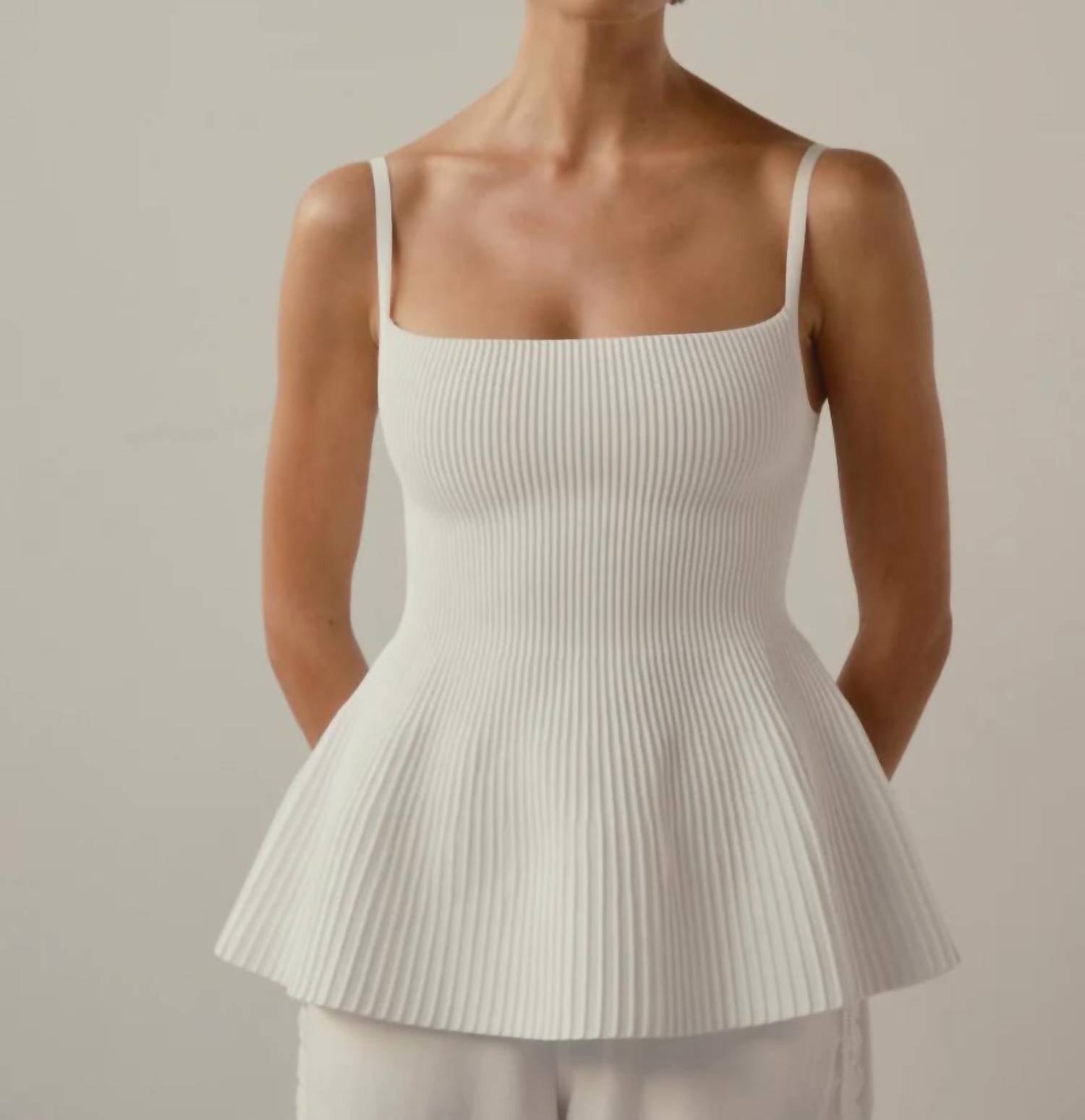 Dl1961 - Women'S - Peplum Tank Top
