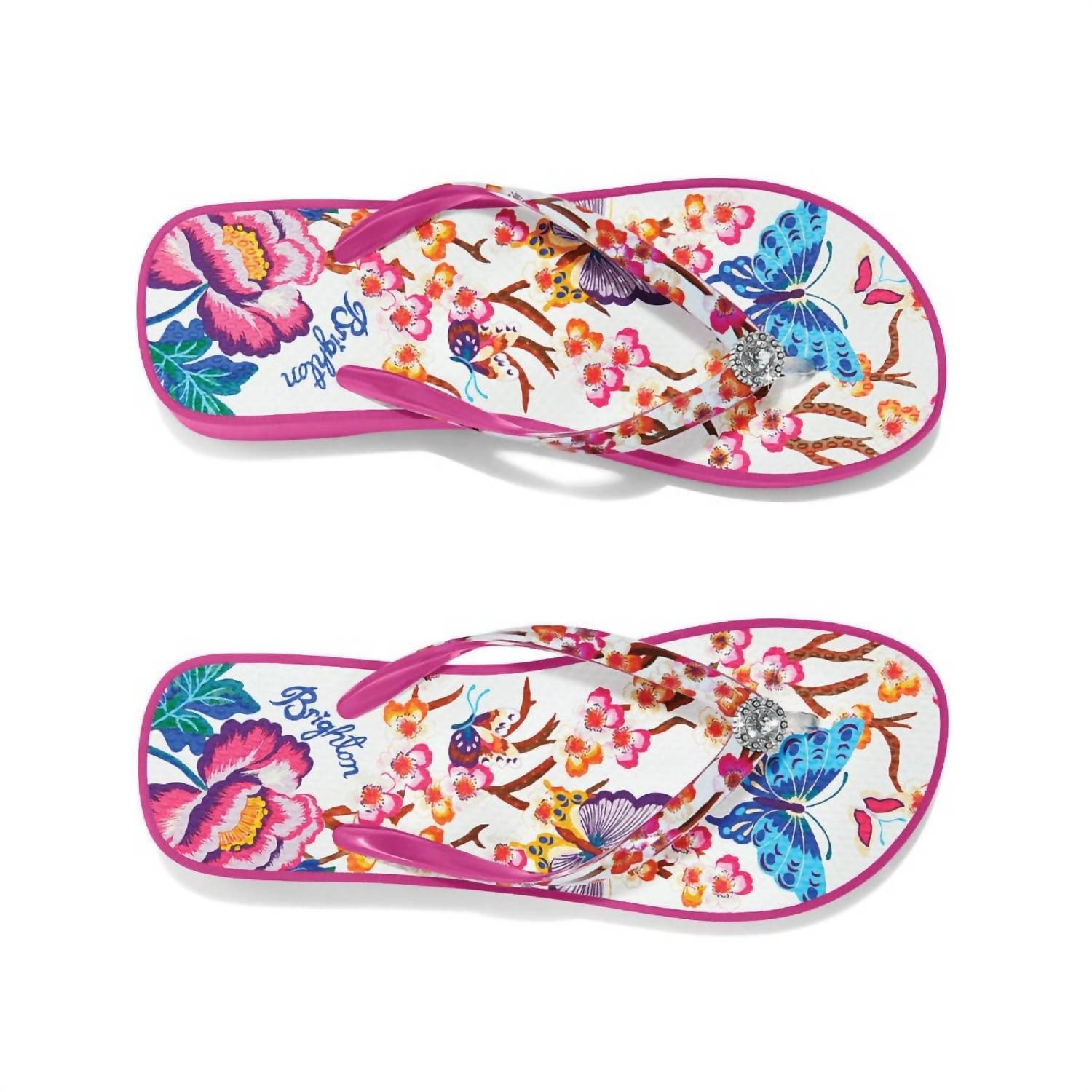Brighton - Women's Geisha Platform Flip Flops