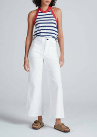 Askk Ny - Cropped Sailor Twill Pants