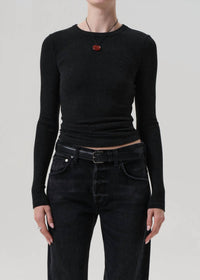 Citizens Of Humanity - Bina Crewneck Long Sleeve Top