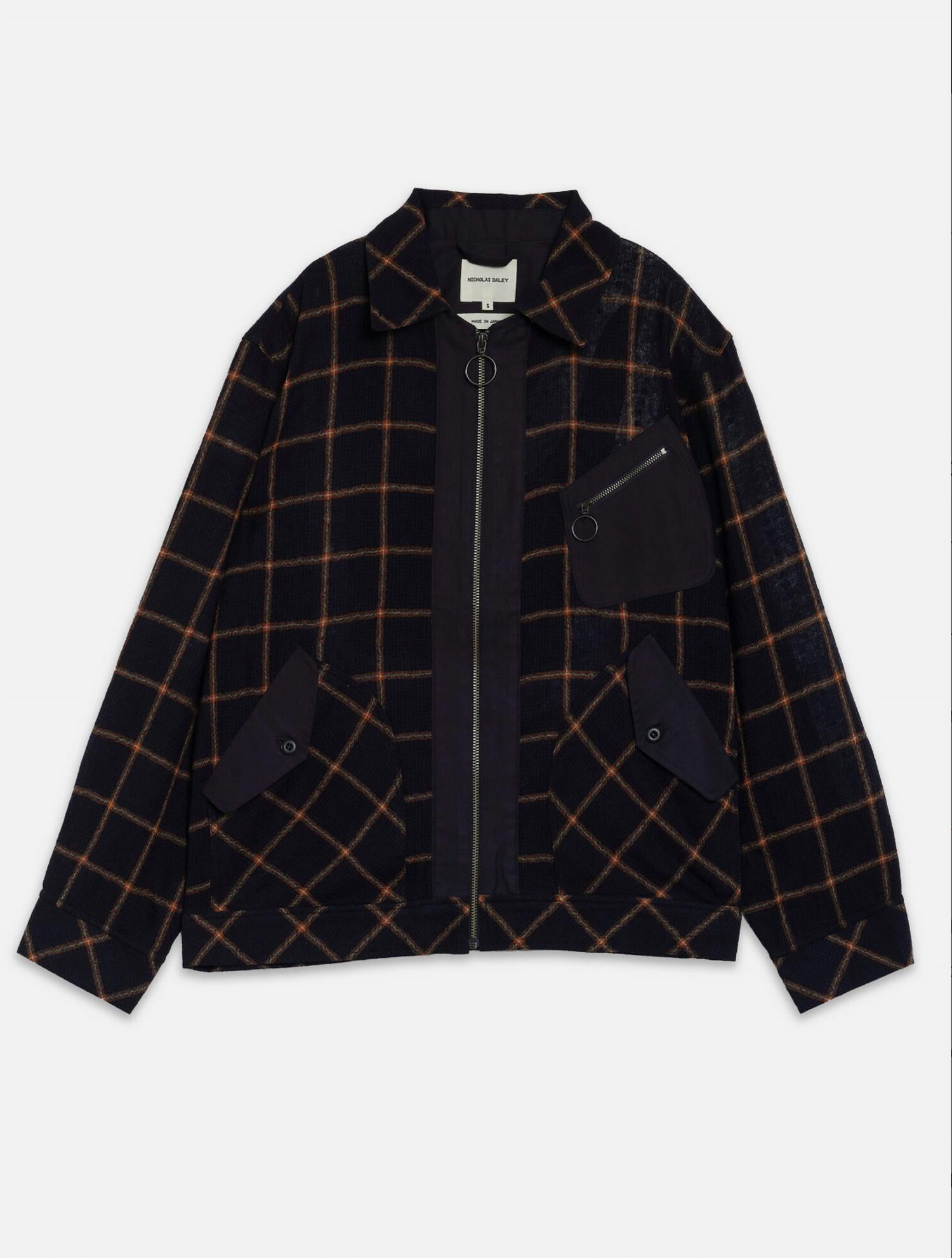 Nicholas Daley - Men's Zip-through Shirt Jacket