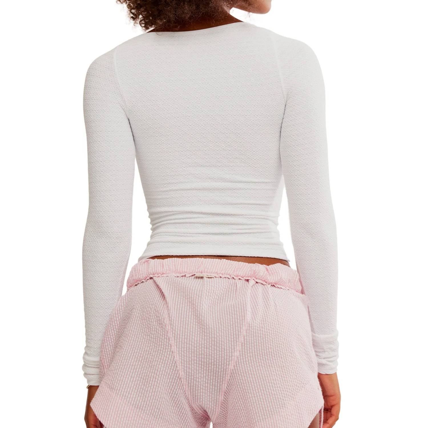 Free People - Love Letter Long Sleeve Top