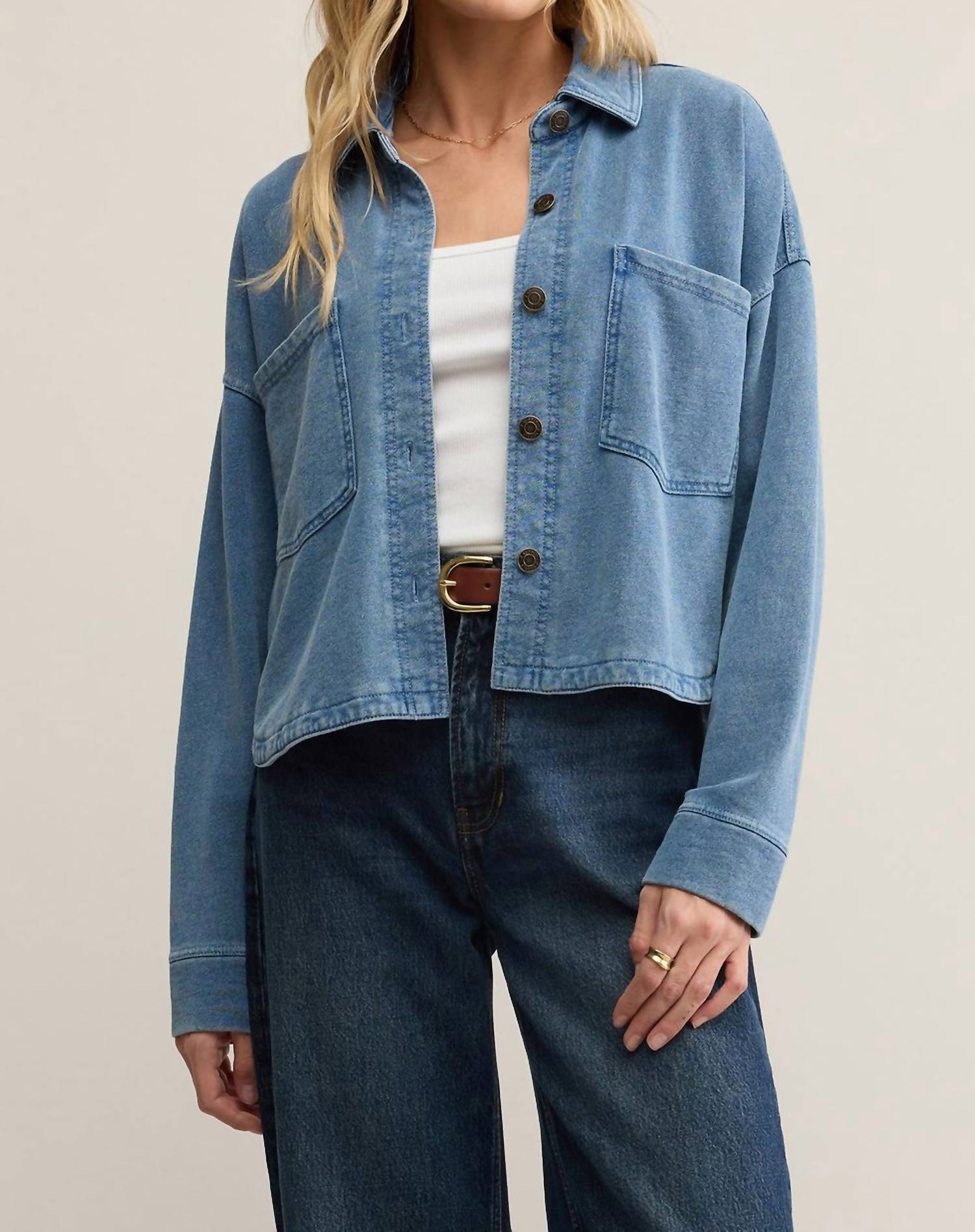Z Supply - All Day Cropped Knit Jacket