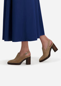Bernardo - Women's Neza Slingback Heeled Loafer