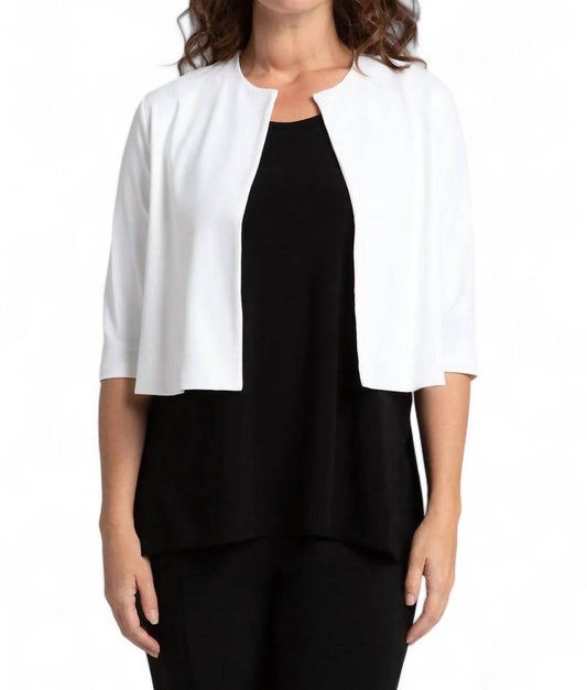 Sympli - CLASSIC BOLERO CARDIGAN