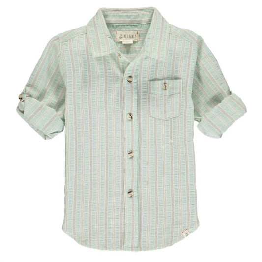 Me & Henry - Boy's Merchant Long Sleeve Button Down Shirt