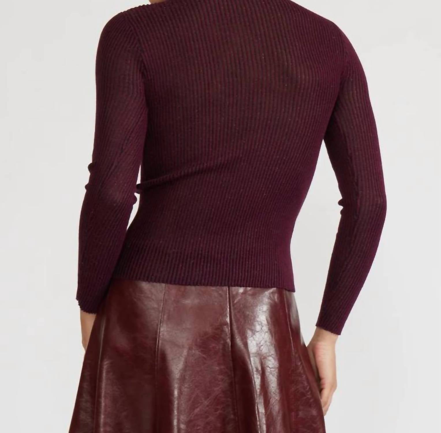 Lucy Paris - Pacie Knit Long Sleeve Top