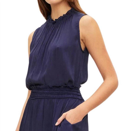 Velvet By Graham & Spencer - Crinkled Viscose Kiana Top