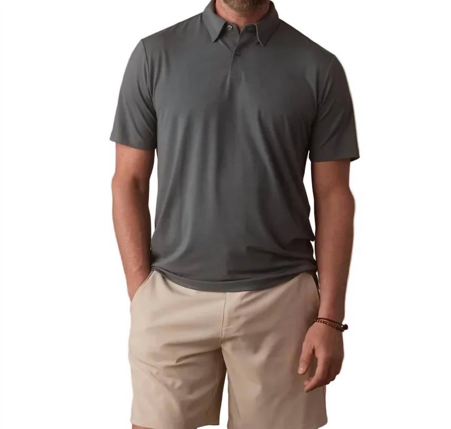 The Normal Brand - Men's Stretch Performance Polo Shirt