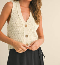 Miou Muse - Women's Knitted Vest