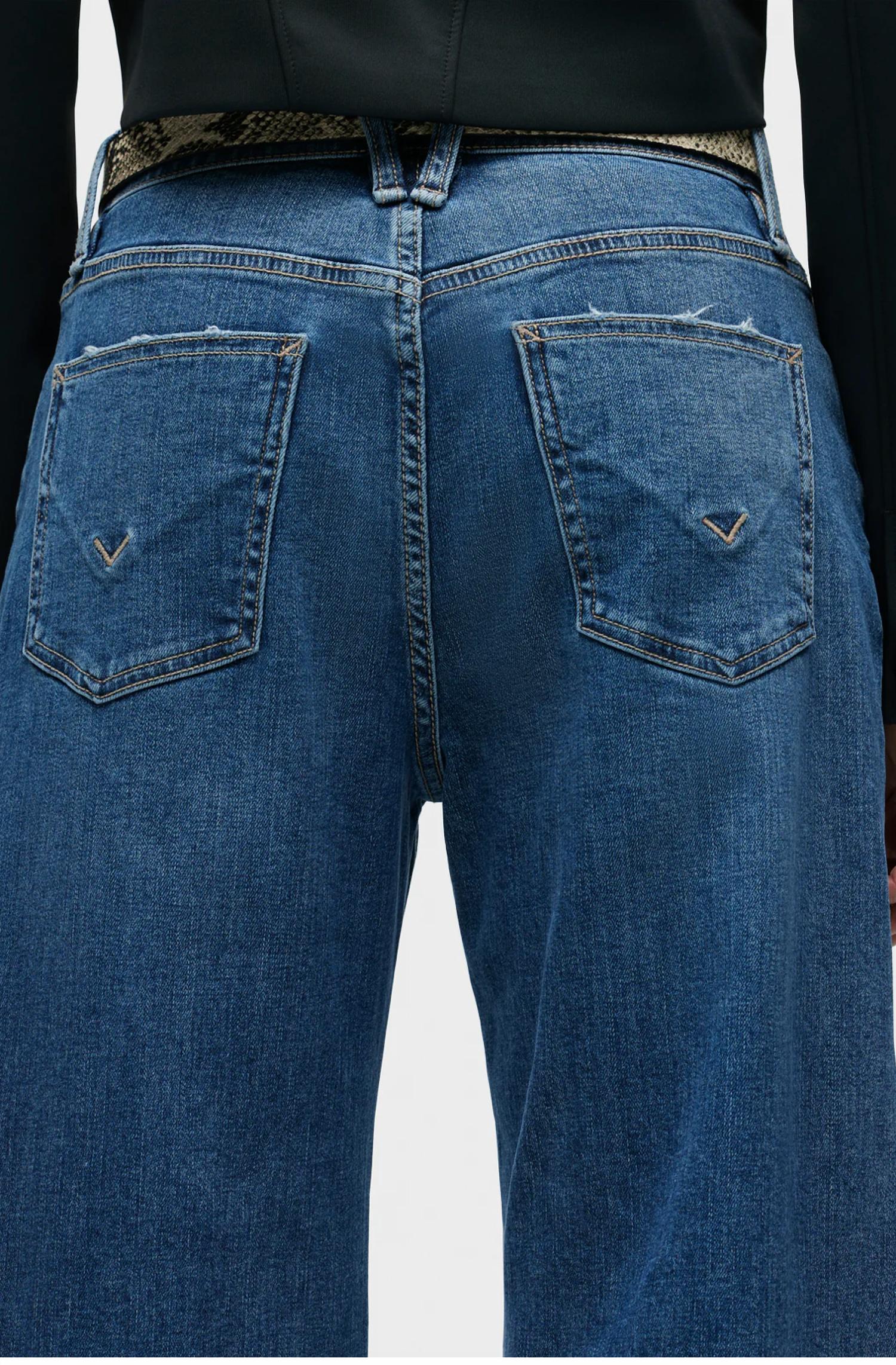 Hudson - Jodie Loose Fit Wide Leg Jeans