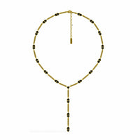 Adriana Pappas - Women's Gemstone Links Lariat Necklace