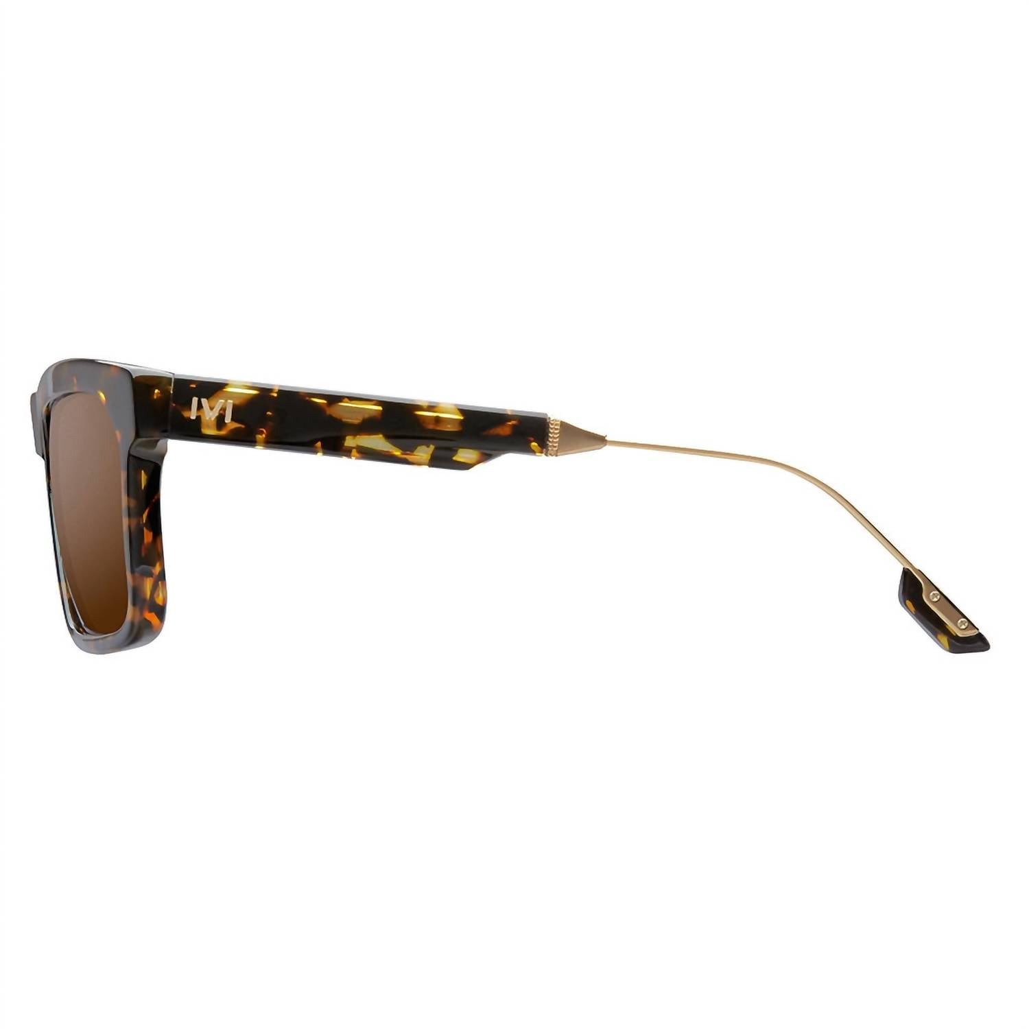 Deano - Brushed Gold / Bronze AR Lens