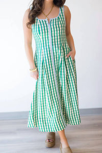 Thml - Women's Lila Gingham Pattern Dress
