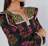 Entro - Floral Long Sleeve Top