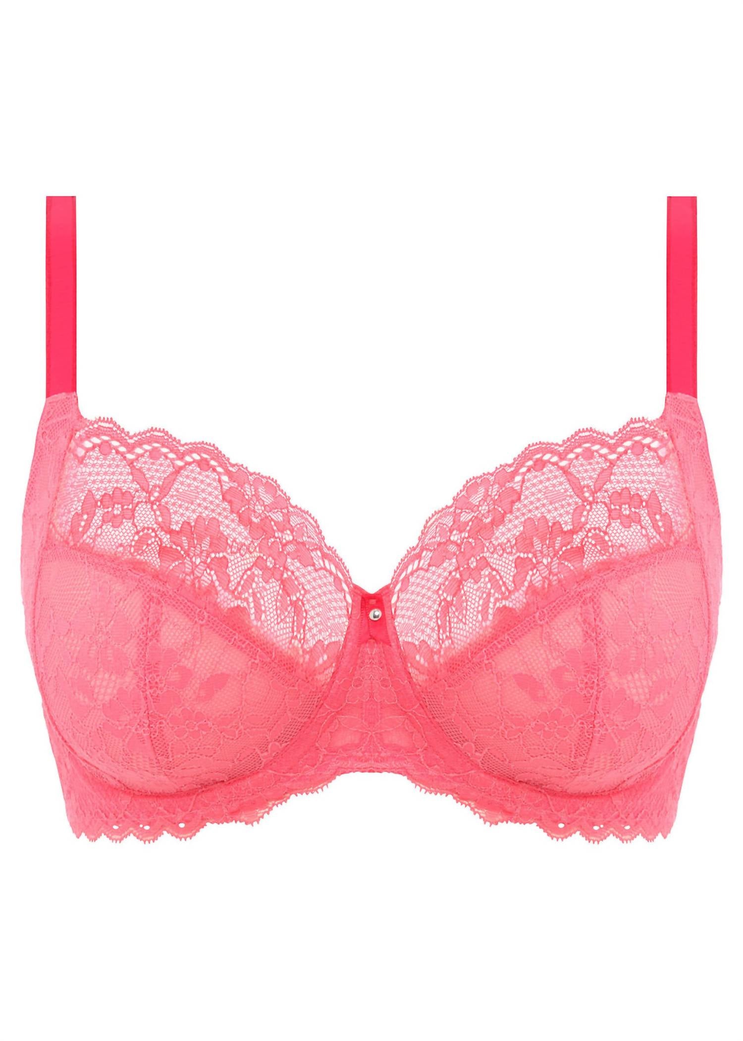 Freya Off Beat Bra in pink - women's intimate - alternate view
