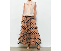 Ina Fashion - Tie-neck Blouse