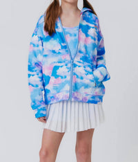 Terez - Girl's Oversized Zip Hoodie