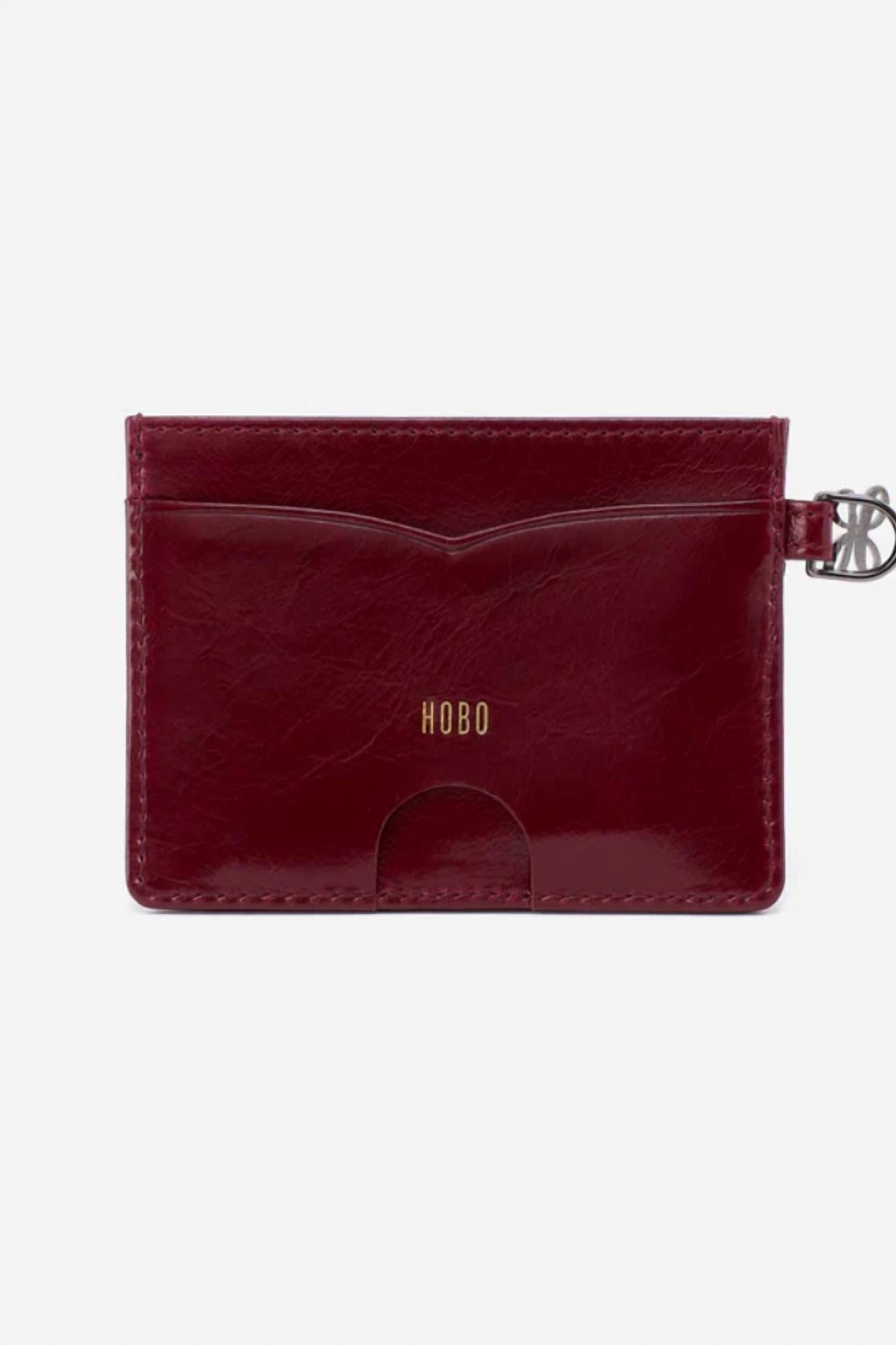 Hobo - Women's Leather Card Case With Charm