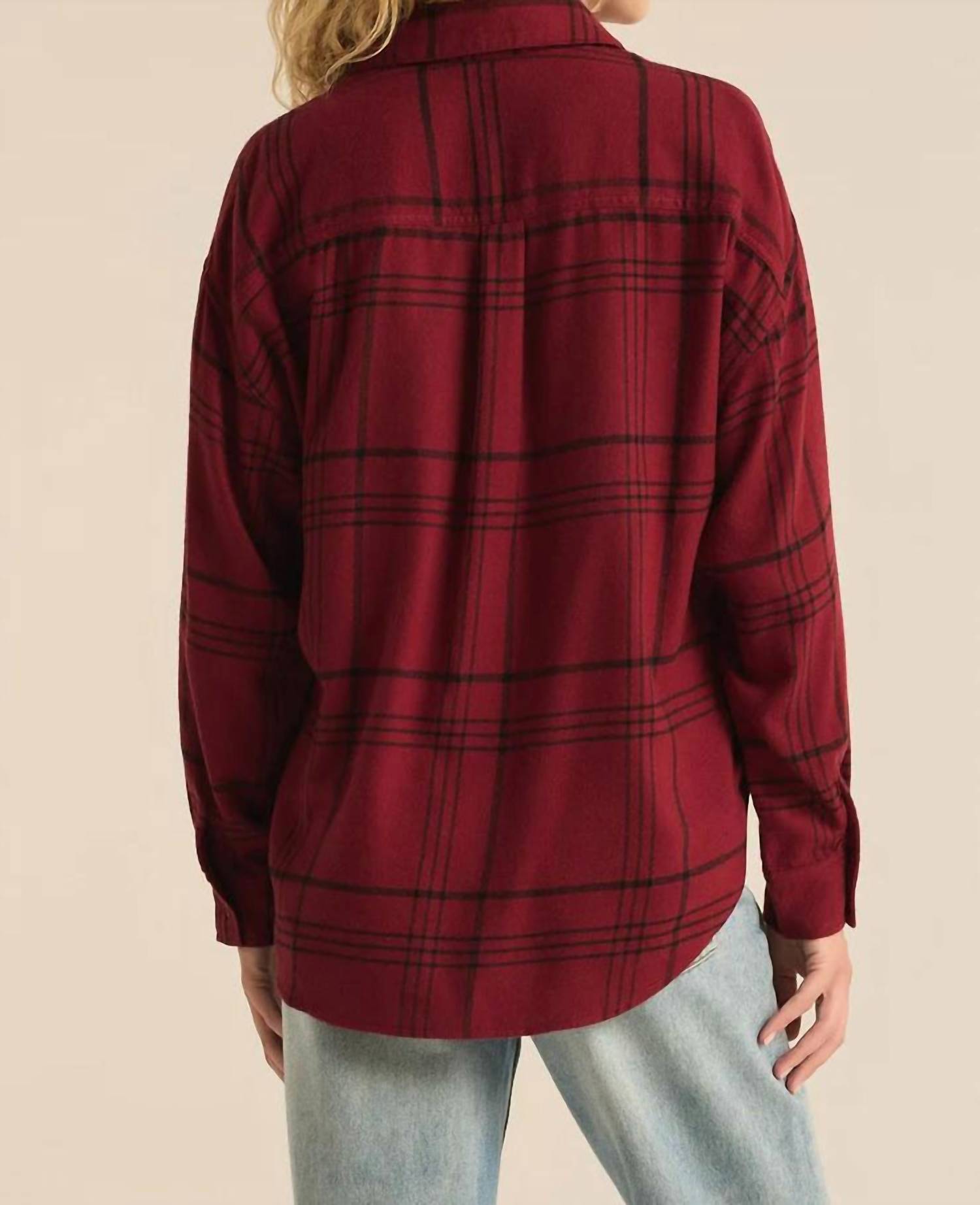 Z Supply - River Plaid Button Up Shirt