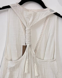 Gauze Embroidered Jumpsuit