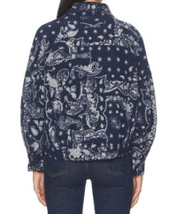 Free People - Bandana Jacquard Shirt Jacket