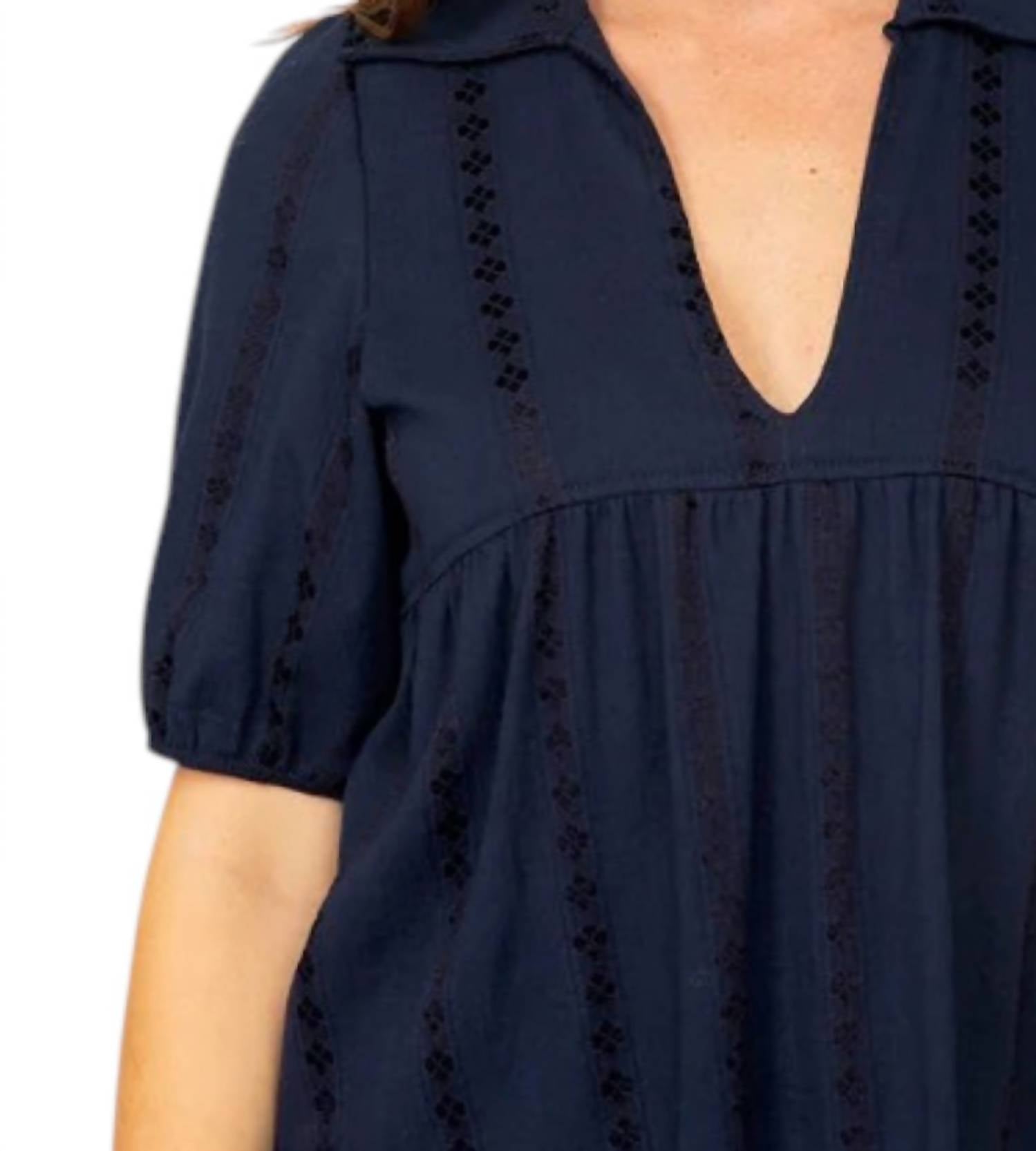 Cameo - Retro Collar Blouse