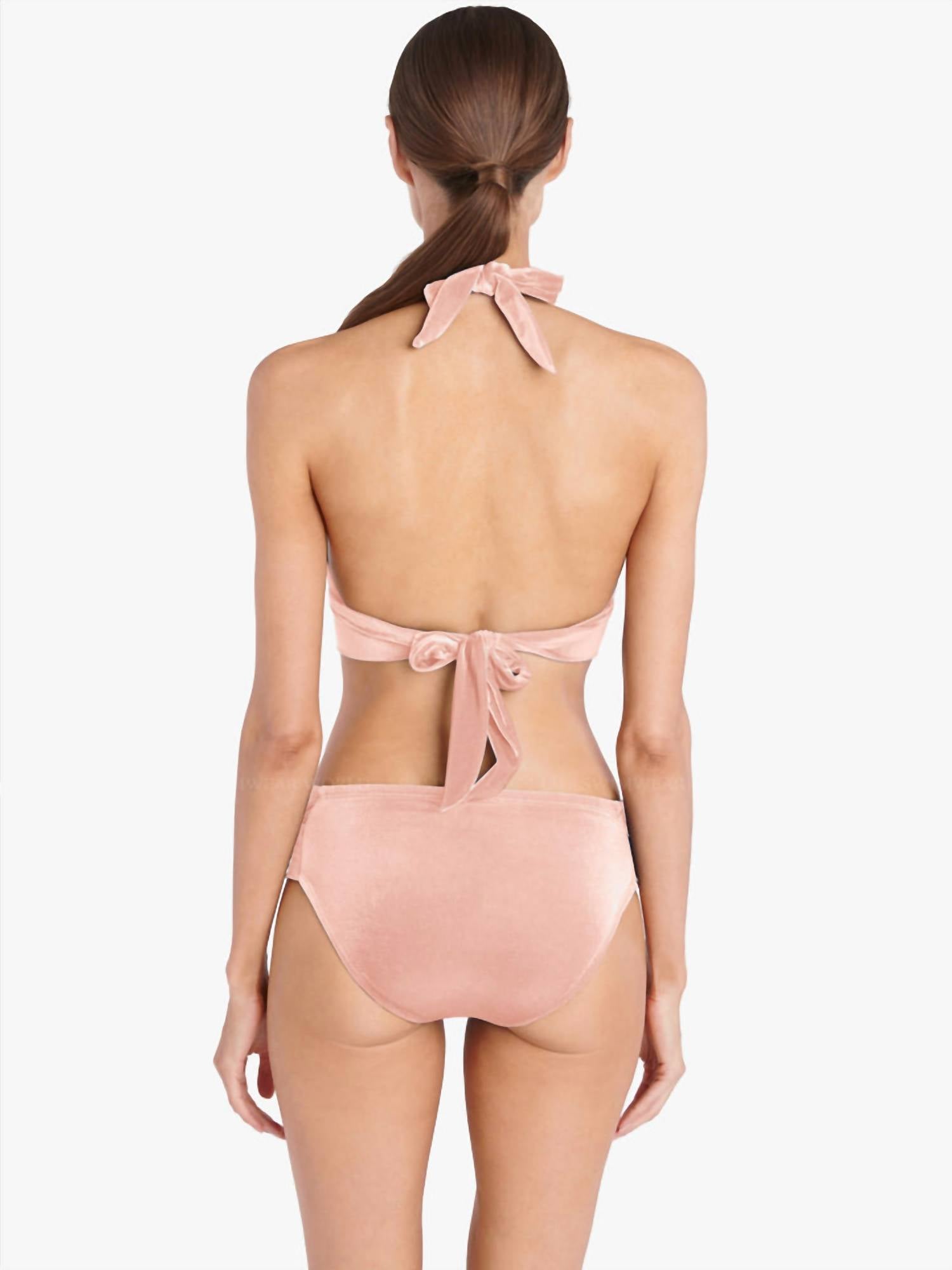 Robin Piccone - Halter Roxy Twist Bikini Bottom