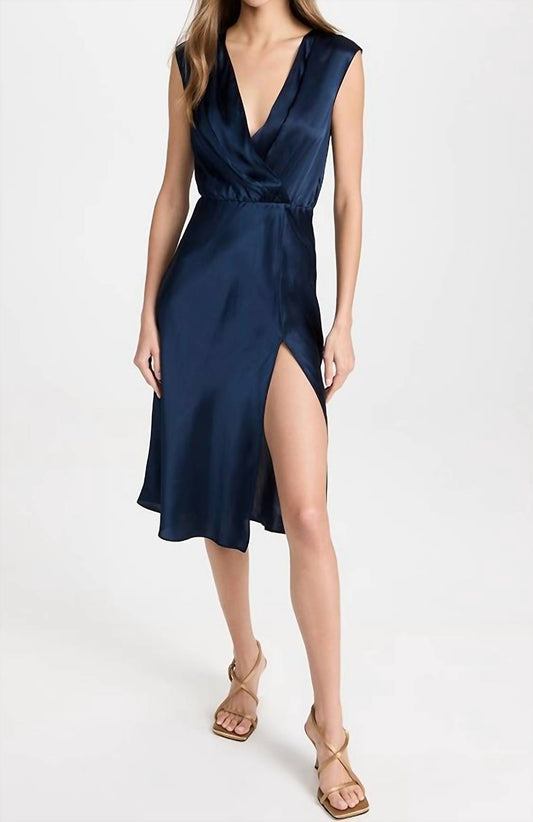 Amanda Uprichard - Matthews V-neck Midi Dress