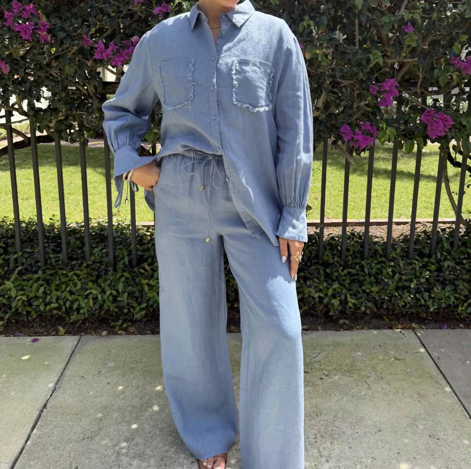 Strawberry Paris - Cashmere Denim Pant