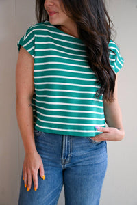 Z Supply - Women's David Avenue Striped Terry Top