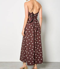 Apricot - Bardo Polka Dot Jumpsuit