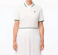 Lacoste - Uv Protect Stripe Collar Tennis Polo