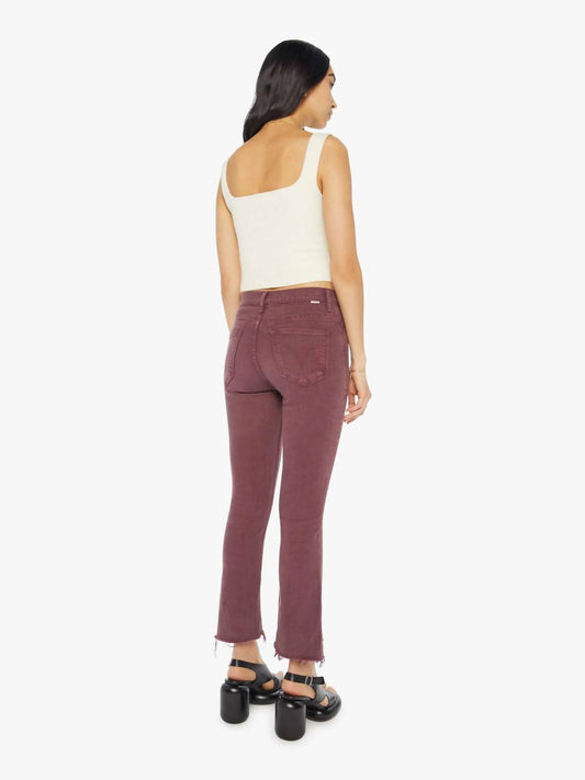 Mother - Insider Crop Step Fray Jeans