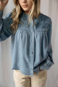 &Merci - Briar Denim Top