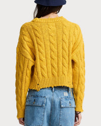 Denimist - Oversized Cropped Sweater